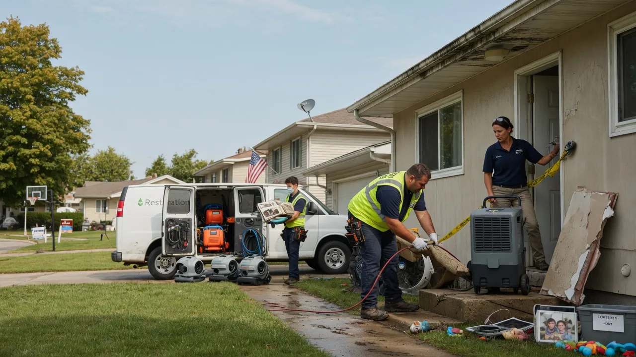Water Damage Restoration in Lublin, WI near me